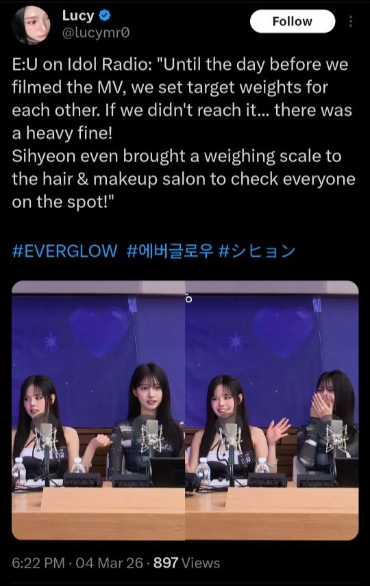 takasluffy's tweet photo. they deleted + im not attacking! the kpop industry is FAILING idols + fans. kpop needs to STOP normalizing unhealthy lifestyles. this contributes to eating disorders. it's okay to have healthy target weights and work towards the goals in a healthy manner. THIS is sad &amp; concerning https://t.co/z5O5zqNPRa