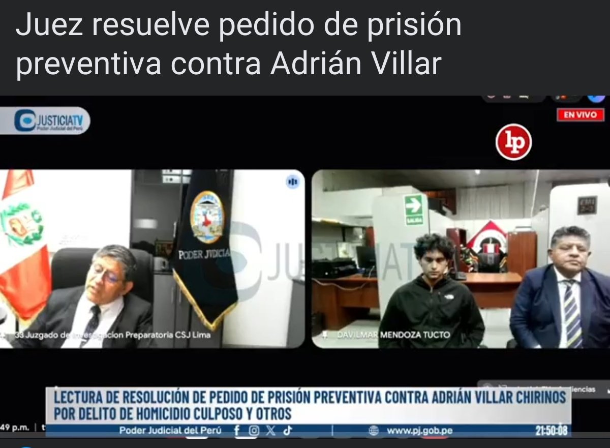 Declararon fundado el requerimiento de prisión preventiva a Adrián villar, justicia se asoma en el horizonte