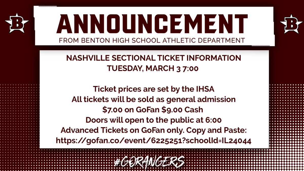 Benton High School tweet media