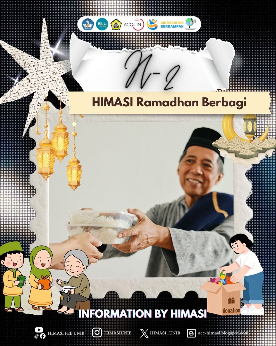 ✨ *[𝐇-2 𝐑𝐀𝐌𝐀𝐃𝐇𝐀𝐍 𝐁𝐄𝐑𝐁𝐀𝐆𝐈 𝐇𝐈𝐌𝐀𝐒𝐈 𝐏𝐄𝐑𝐈𝐎𝐃𝐄 𝟐𝟎𝟐6]* ✨

Assalamualaikum Warahmatullahi Wabarakatuh

_Menguatkan Kepedulian, Menghadirkan Kebahagiaan Bersama HIMASI 🙌🏻_

Halloo teman-teman semua👋

Tidak terasa kegiatan Ramadhan Berbagi Himasi 2026