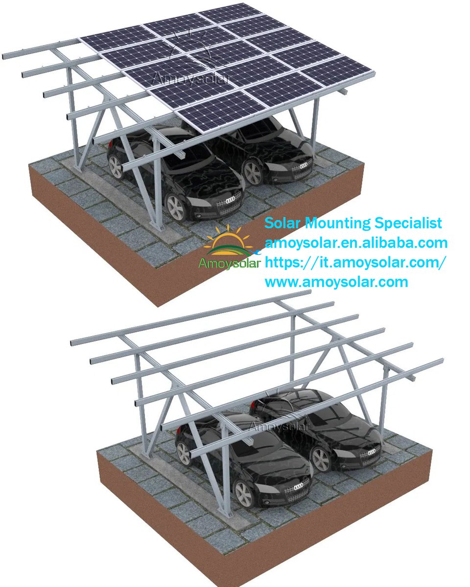 CindySu5292's tweet image. Our Waterproof Aluminum Solar Carport Systems are here to transform your parking spaces into sustainable powerhouses.

WhatsApp: +8615980912889
Email: cindysu@amoysolar.com

#SolarCarport #SolarMountingSystems #RenewableEnergy #CleanEnergy #CarParkingSolutions #SolarPower