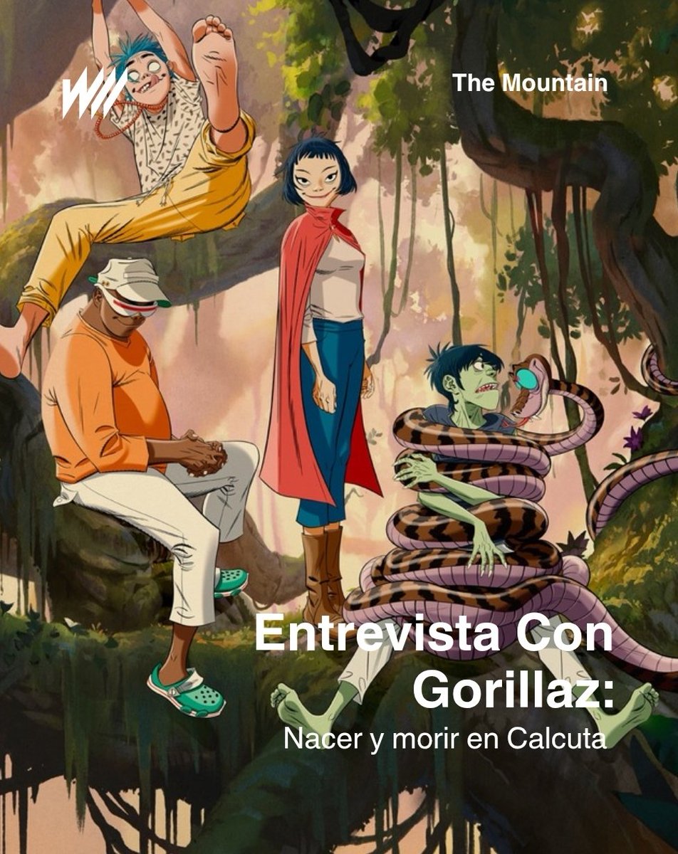 Hey hey hey 

Entrevisté a <a href="/gorillaz/">gorillaz</a> para <a href="/WARPmagazine/">WARP</a> con motivo de su nuevo disco.

Hablamos de su percepción de la muerte humana siendo ellos dibujos animados, de hacer música con fantasmas y de la posibilidad de hacer un disco en el Polo Norte.

warp.la/entrevista-con…