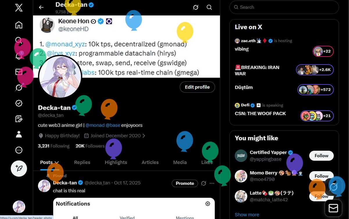 Decka ちゃん (❖,❖) tweet media