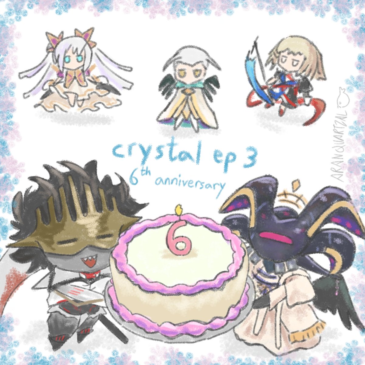 #CHUNITHM_art 
㊗️ crystal ep3 六週年