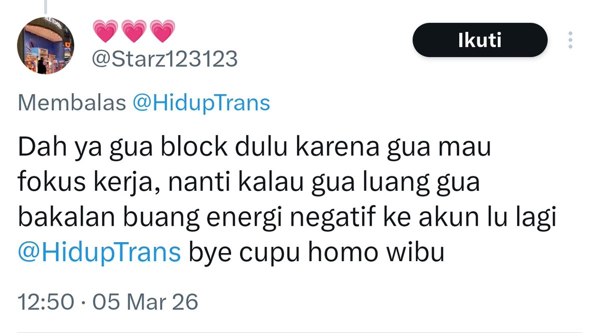 WARIA MELAWAN🏳️‍⚧️ tweet media