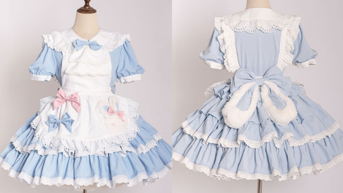 Maidens_Reve's tweet photo. うさぎフリルメイド服セット💗 https://t.co/0yuLypgTUS