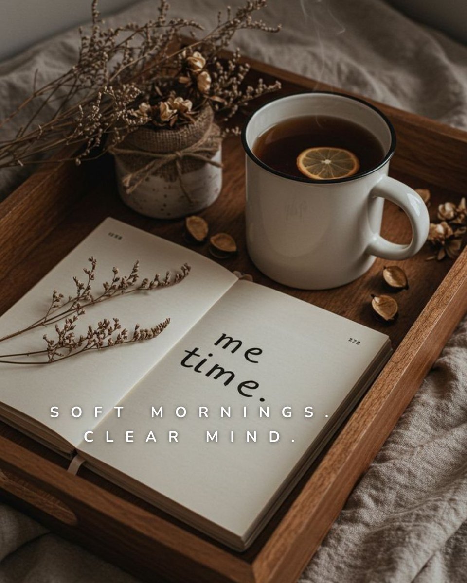 Not every moment needs to be productive. Some are meant for warm tea, quiet thoughts, and simply being.

Slow down. Sip gently. Let the world wait. 🤎

#SlowMoments #MeTime #CozyVibes #MindfulLiving