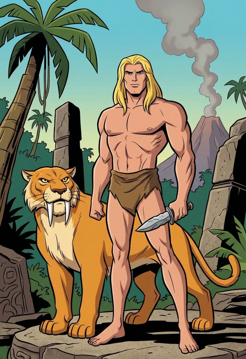 JB_Studios23's tweet photo. Kazar and Zabu #kazar #zabu #MarvelComics #jungle #sabretoothlion #Lions #savageland https://t.co/tj9gYr7z8A