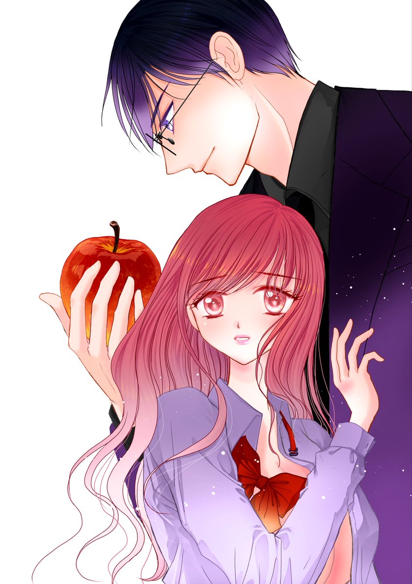 「究極のM」最終回描けましたーーー❣️
描けた、終わったと思った時、なぜかiPadの画面にこの絵がパッと出てきて（本当になぜか分からない）、千代と極が「お疲れ様」って言ってくれたみたいな気がして嬉しかったです
最終回は今月26日発行のエレガンスイブに掲載予定です、よろしくお願いします🙇‍♀️