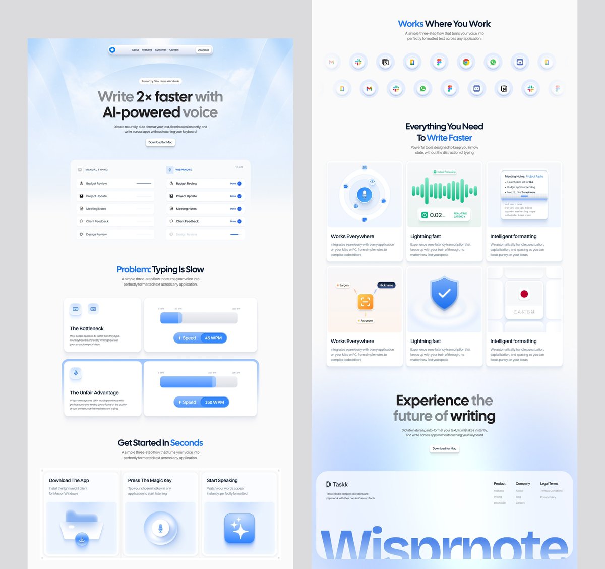 Did this landing page for a client.