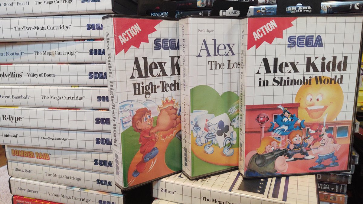 Master System Cart Sega Master System carts have that perfect “80s arcade at home” feel ...