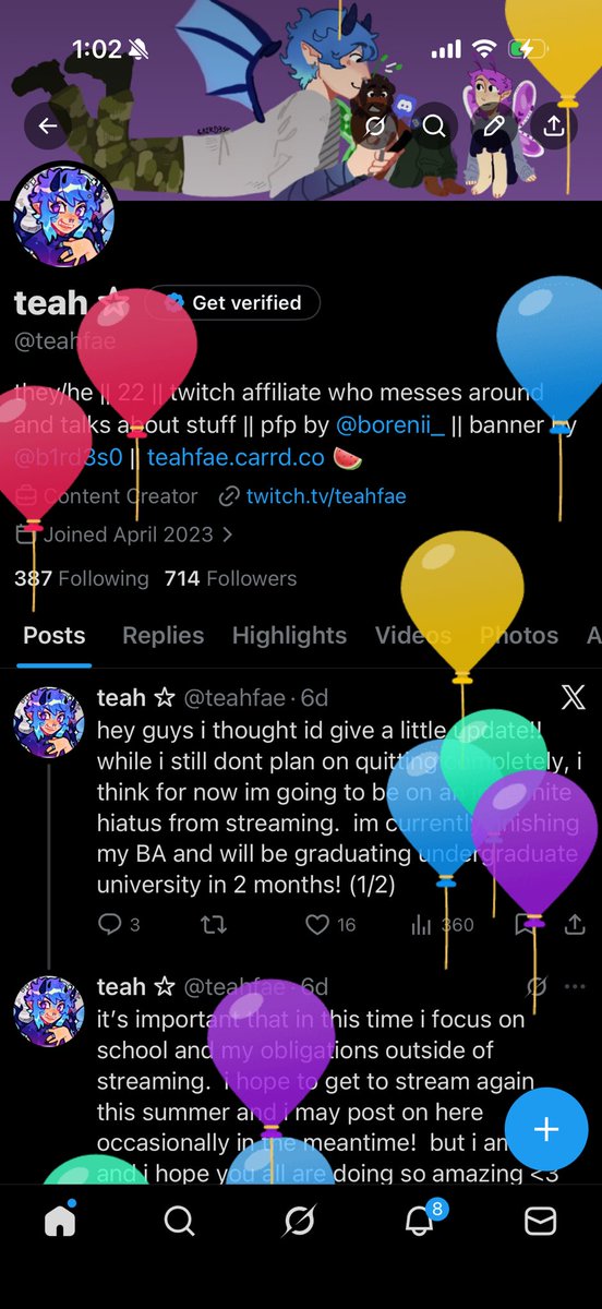 teah ☆ tweet media