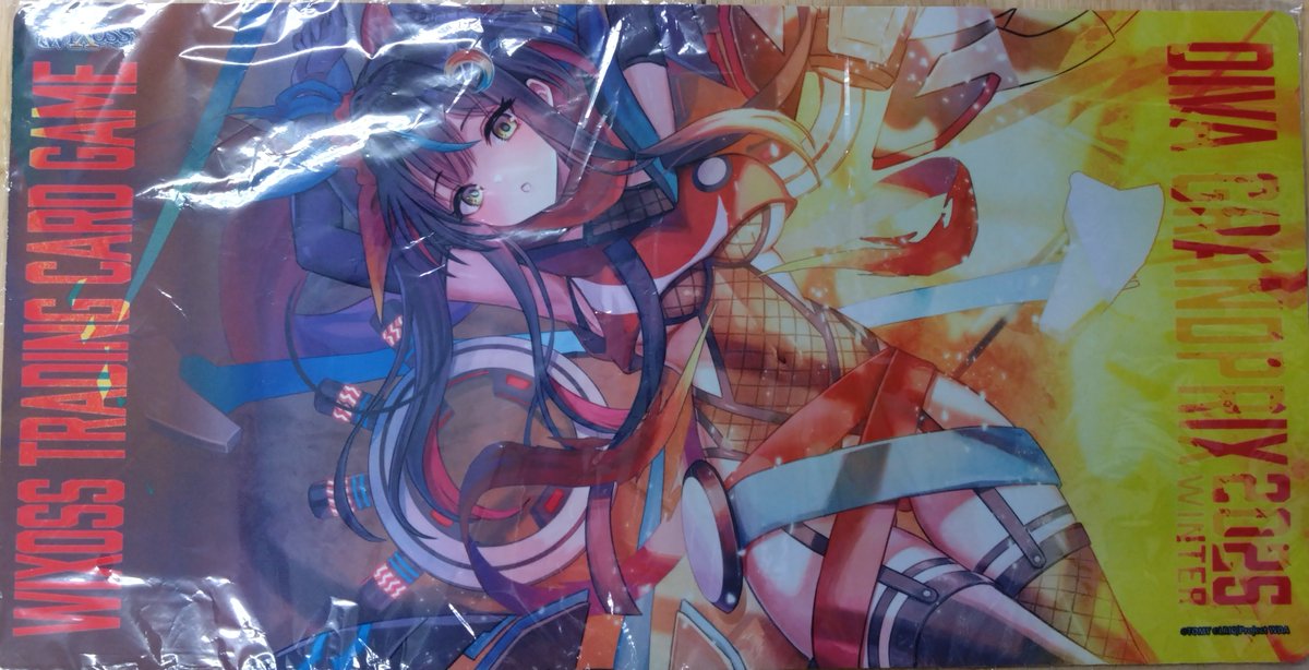 ♦️ウィクロス 販売情報♦️ 真・遊月のプレイマット入荷してます✨