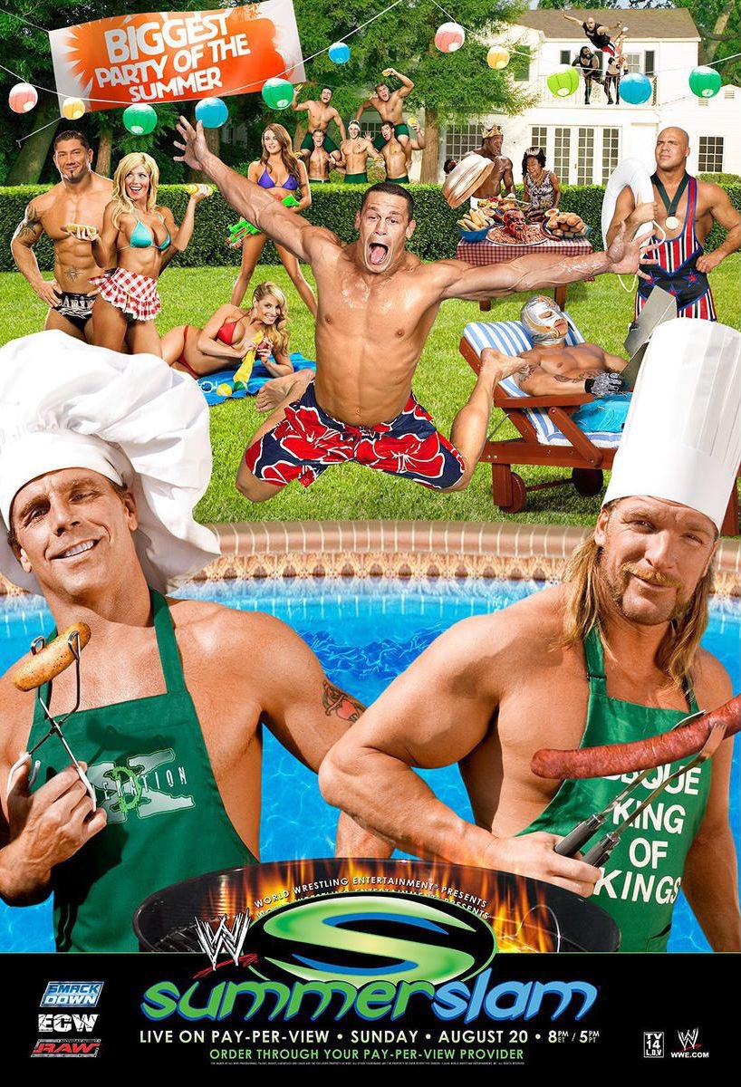 THE SUMMERSLAM 2006 POSTER IS STILL UNMATCHED 🔥🔥🔥🔥