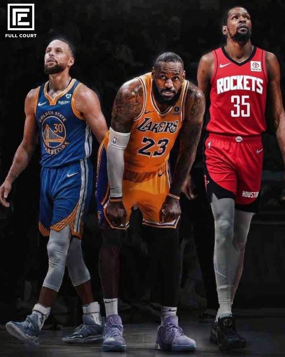 LeBron is 41
Curry is 38
Durant is 37
Westbrook is 37
Harden is 36
Klay is 36
Dame is 35
Paul George is a$$

The era we grew up watching is coming to an end 💔