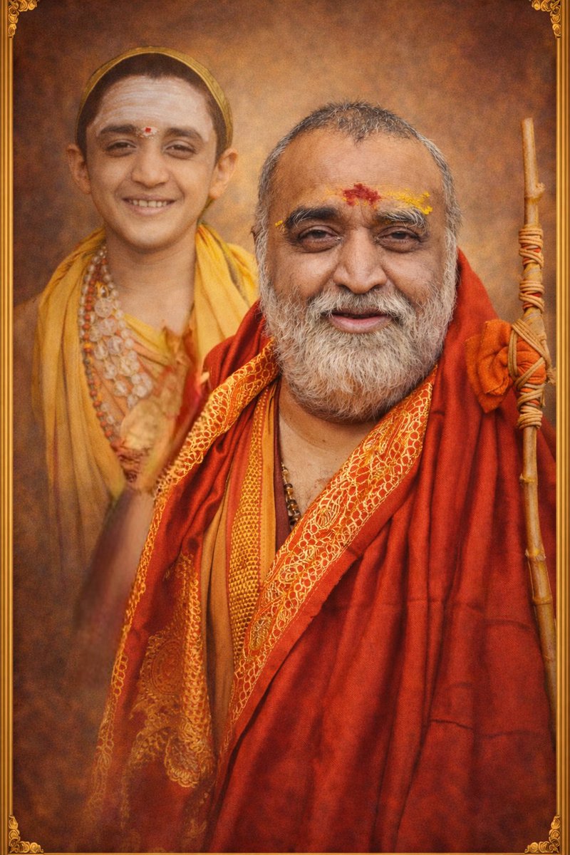 ShilpaRBhatt's tweet photo. Jagatguru Pujya Sri Shankara Vijayendra Saraswati Shankaracharya Swamigal Sharanam 🙏 https://t.co/V3AmDV6Du4