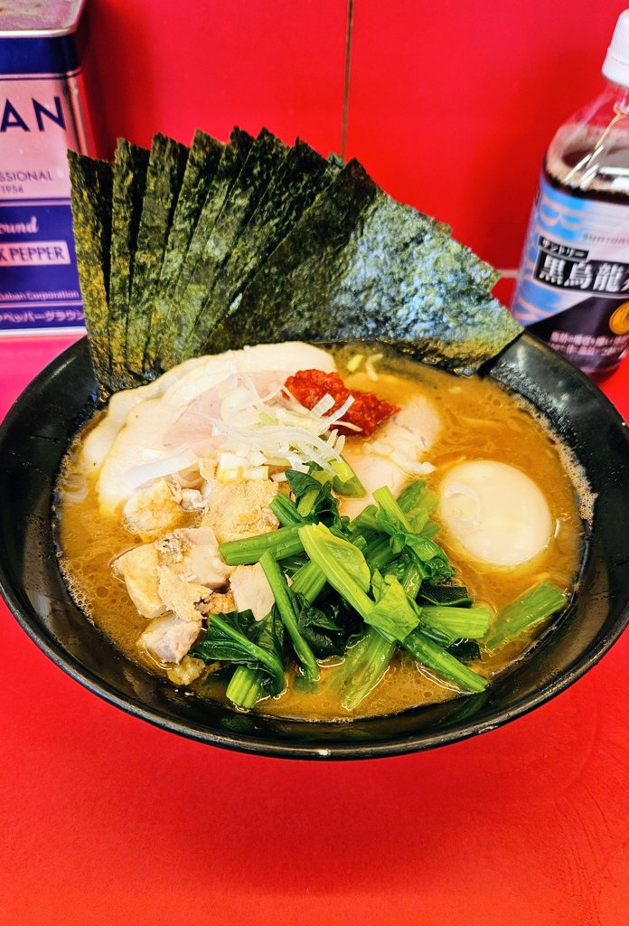 🍓横浜家系ラーメン宮里家

🍥上ラーメン1,100円
👼ほどなくお別れですスペシャル📸✨

⛏️はだしのゲンさんワンオペ
🥒かっぱさん
🎒🌸新人のお兄さん👀

🥕メンマ売ってなかった😭❌
🥩チャーシューは大きいサイズ

このまま武蔵家へ逝きます👰‍♂️💕
🥗ごっそーさん👏