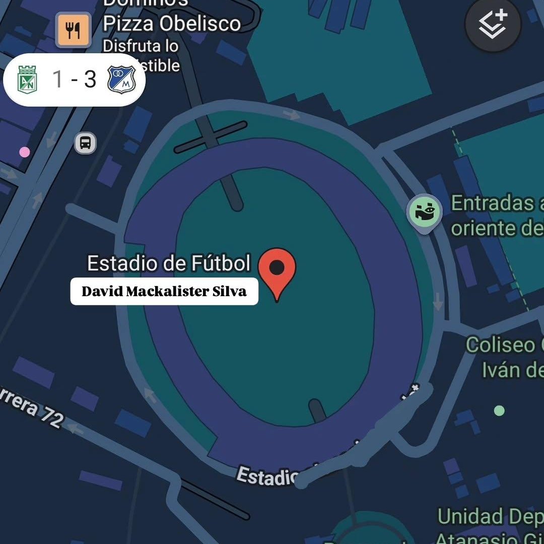 SebastianPJ24's tweet photo. Ya le cambiaron el nombre al estadio. https://t.co/c0oiwMLgEY