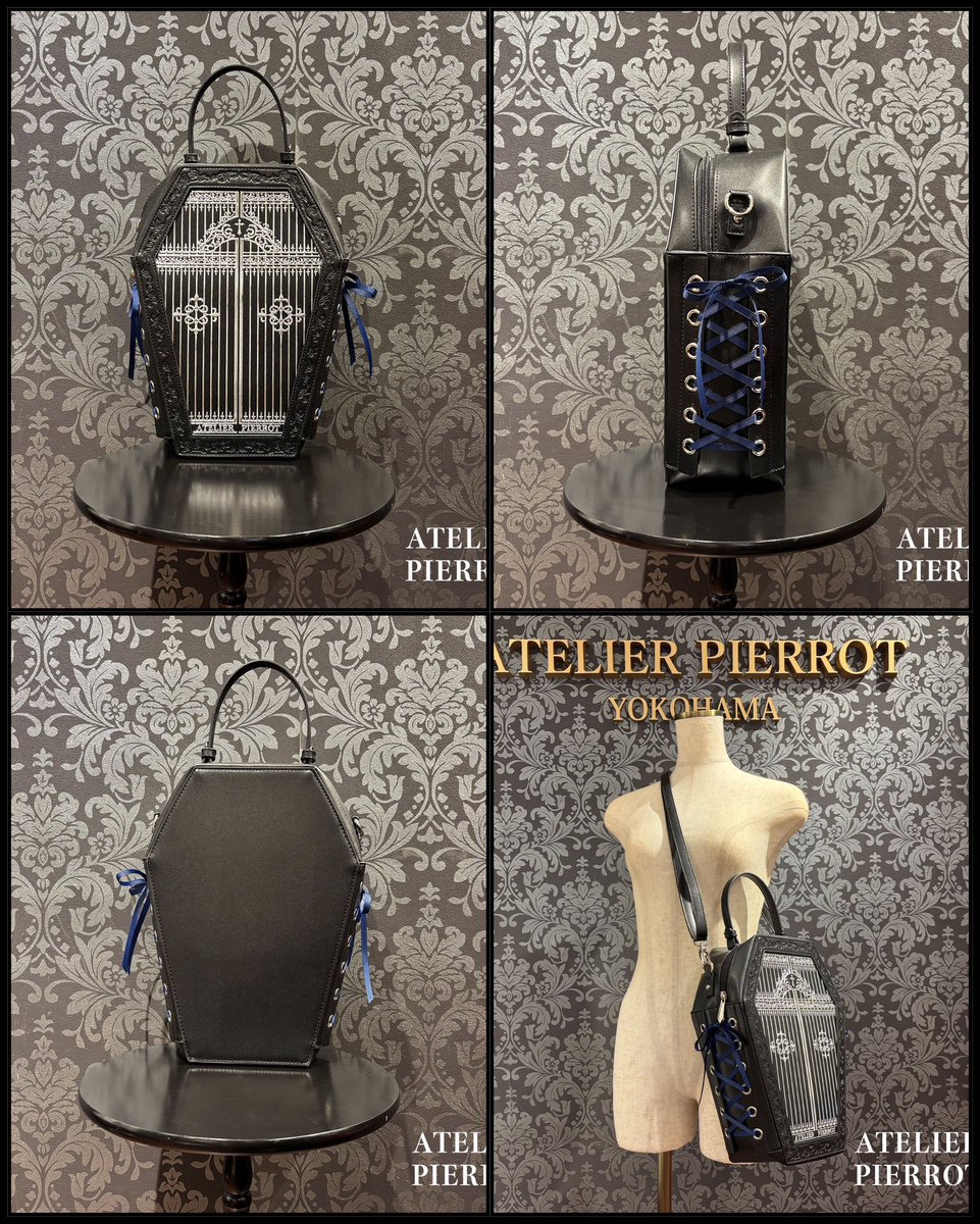 ✨🌹新作発売中🌹✨ 【ATELIER PIERROT】 Iron Gate Coffin Bag 15,400