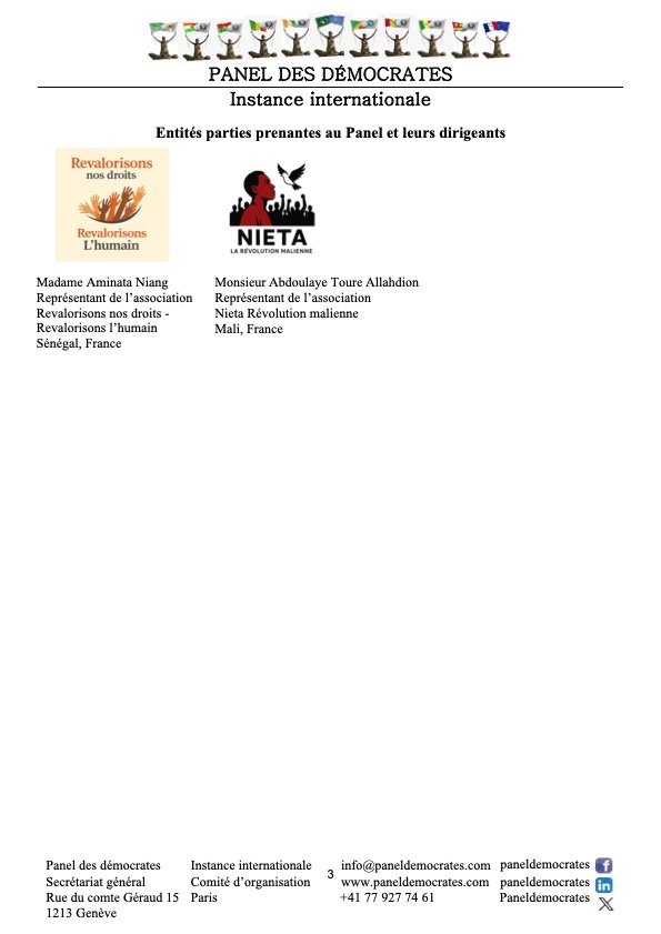 Panel des démocrates tweet media