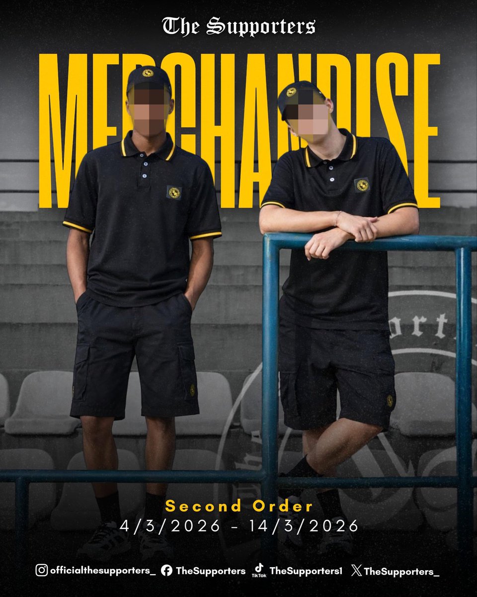 TheSupporters_'s tweet photo. Salam Ramadan Kareem kepada semua. 

Alhamdulillah. Pre-Order Merchandise The Supporters telah melabuh tirai. Tetapi di atas permintaan ramai. Kami membuka pre-order ke dua yang berlangsung selama 10 hari sahaja. Dan berserta jualan asing dia atas permintaan ramai. https://t.co/zT344BfNeU