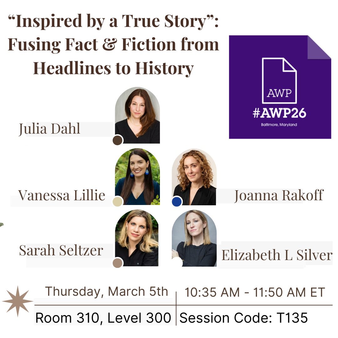 juliadahl's tweet photo. Roll call: who’s at #AWP26? Come say on Thursday morning! https://t.co/JlYPY2qjBq