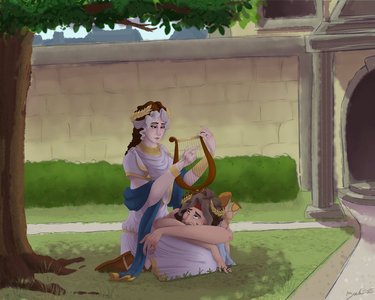 MistressKepier's tweet photo. They're done 😩❤️

Look at the difference between this year and last! I'm so glad I redrew this piece

#epic #epicthemusical #Odysseus #Odyssey #Penelope #odypen #fanart #redraw https://t.co/l0AX3KbNjn