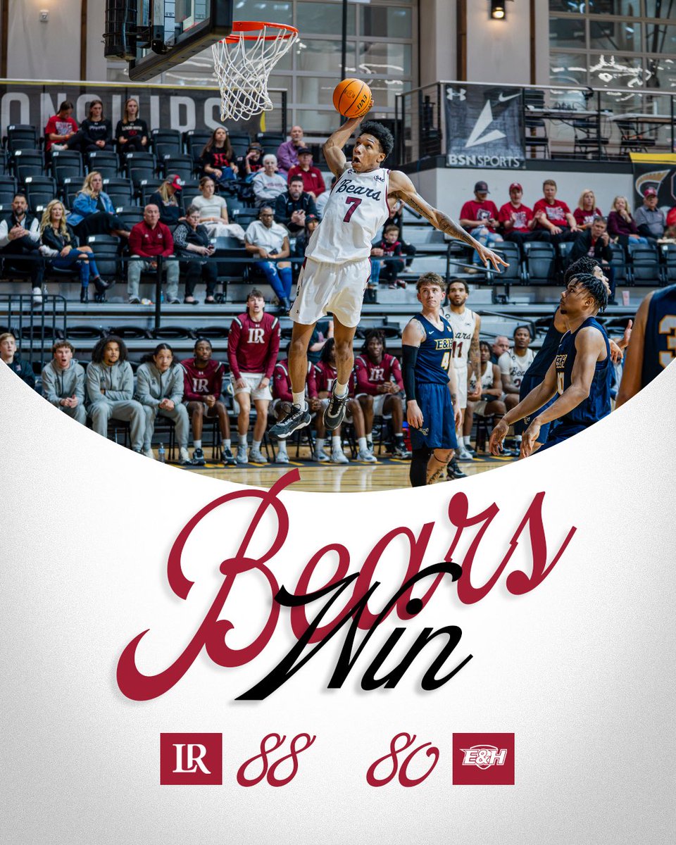 Lenoir-Rhyne Men’s 🏀 tweet media