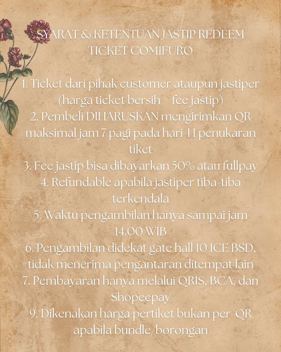 Lych • JASTIP REDEEM TIKET CF22 — MENTION AFTER DM tweet media