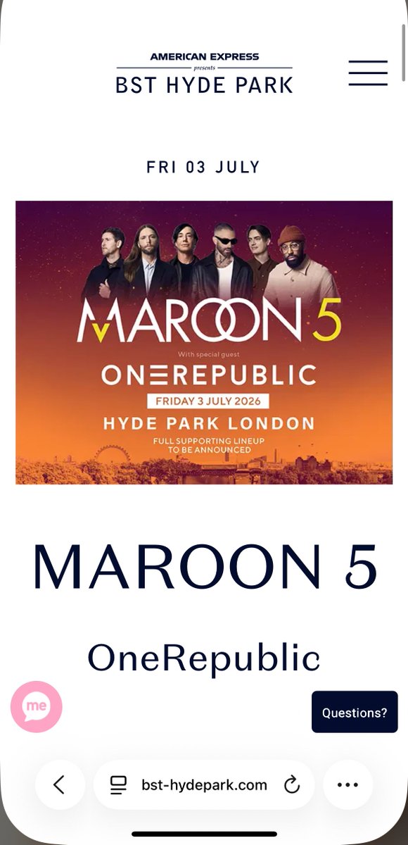 Hikaru619_'s tweet image. 誰か一緒に行きませんか？
海外遠征仲間募集🙋‍♀️
ロンドンのフェスです

#ワンリパ　#OneRepublic 
#maroon5 #マルーン5