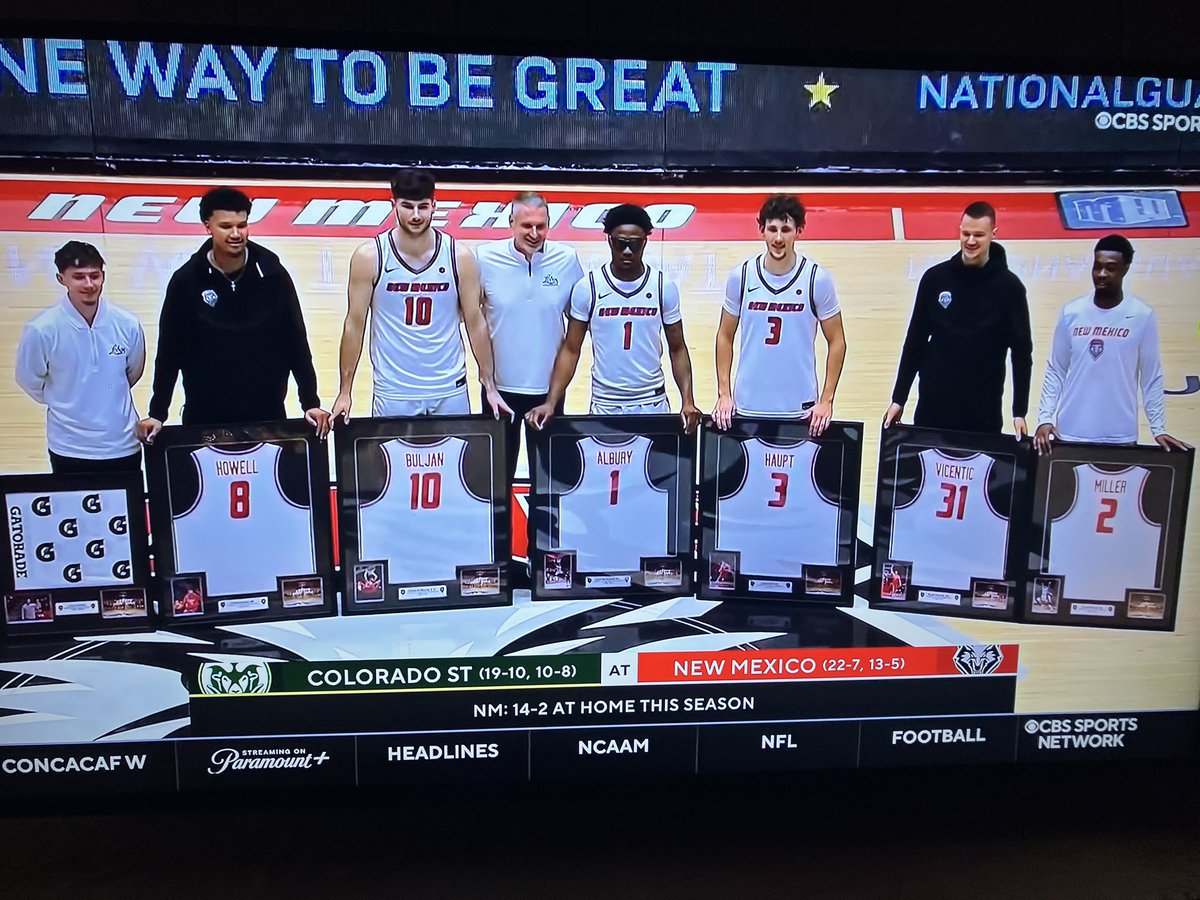 RealBrandega's tweet photo. Senior night @UNMLoboMBB 

Massive showdown for Lobo Nation

CSU vs UNM tips off next 

Join us after the game on Lobos Live with @kennythomasnba on @KKOBradio #GoLobos https://t.co/RvbdpdG2W1