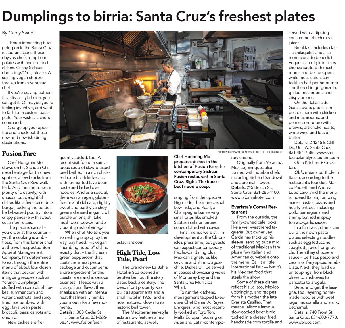 It's always such a delight to scoot down to Santa Cruz and explore more of what's new and cool. For more more more new spots, read on! #sanfranciscochronicle #visitsantacruz