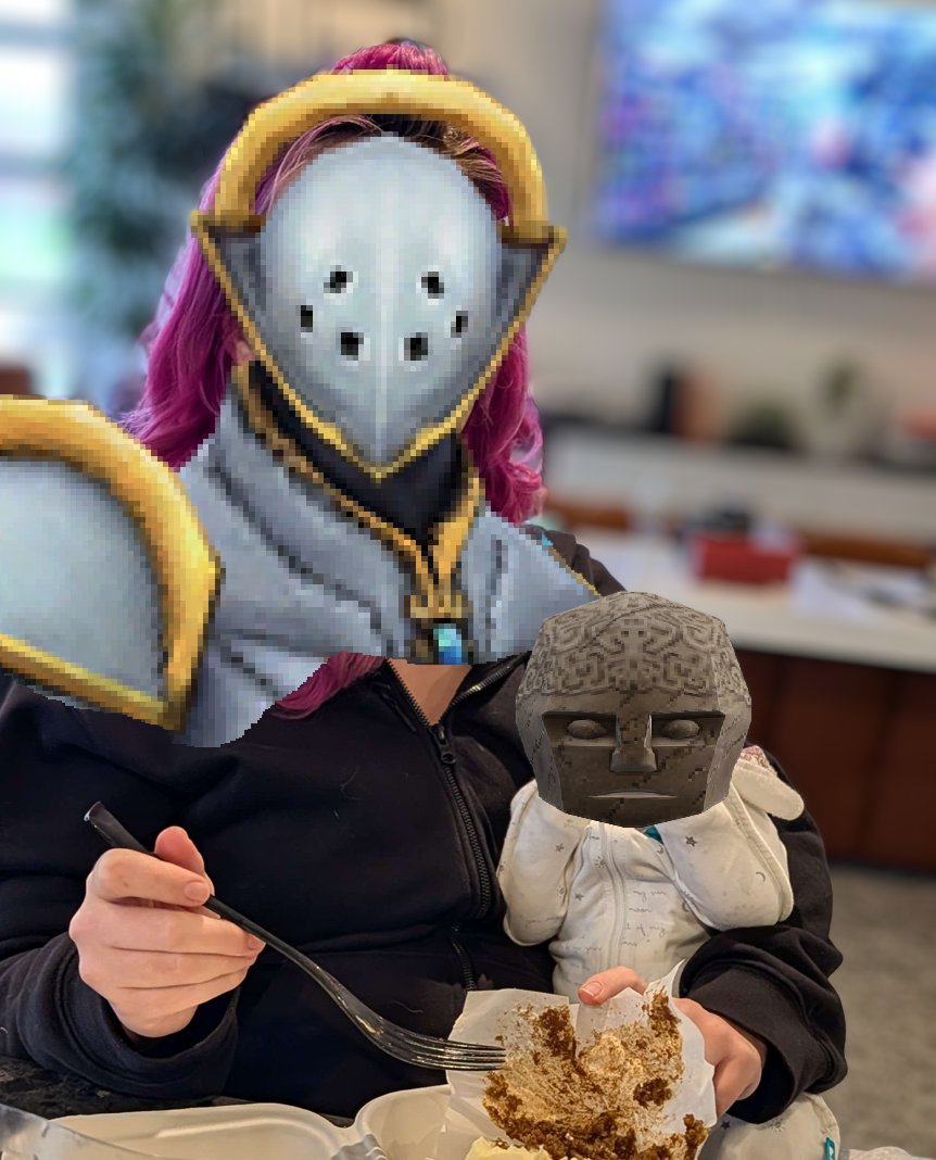 DaveOshry's tweet photo. Power Ultrakill with our child, Maurice Ultrakill https://t.co/tMiNDJJvqB