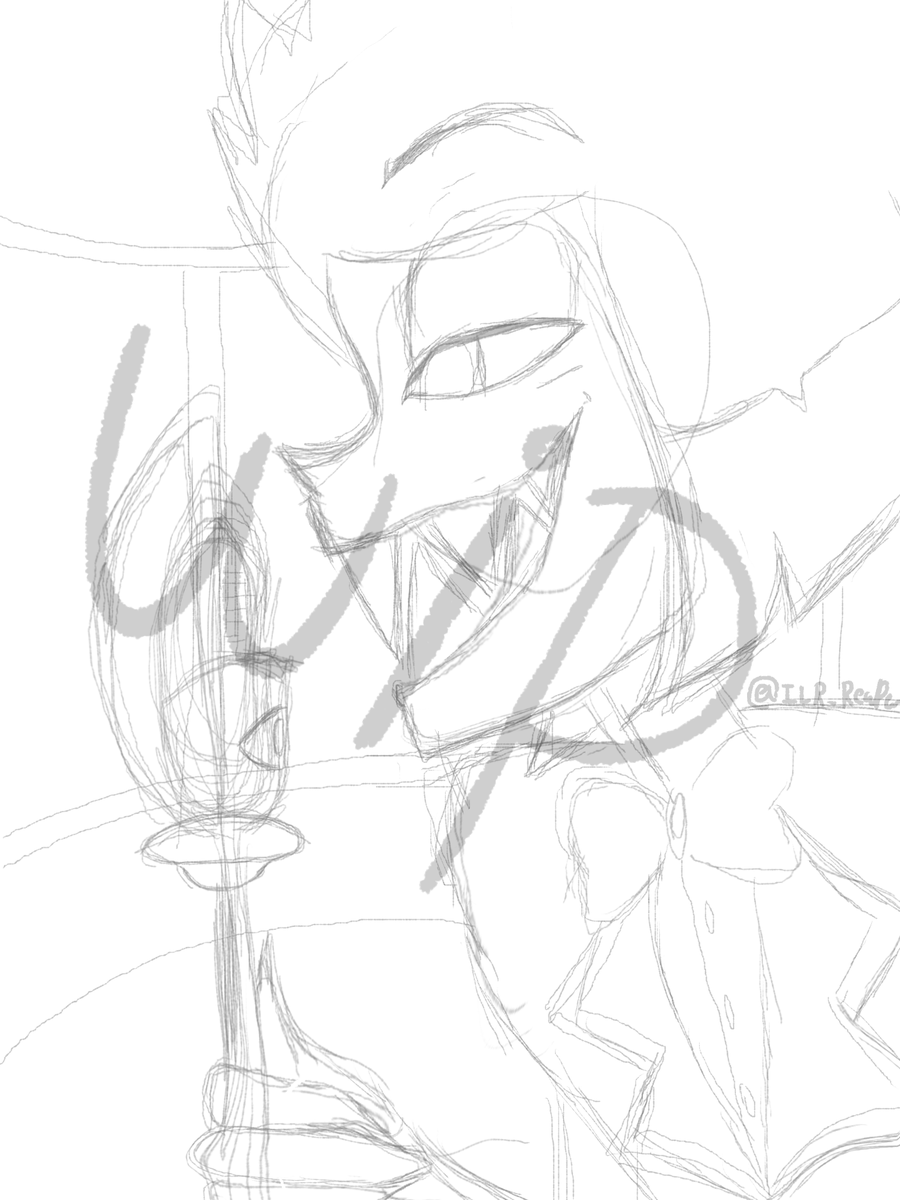 Char14123's tweet photo. Normally, I don't post #WIP but I thought maybe this time I should cuz I haven't post in awhile so hope u like the start of this art. if u want more wip like the post! <3

 #HazbinHotelFanart #HazbinHotelAlastor #Alastor #art #artwork #demon #hazbin #fanart #sketches #digitalart https://t.co/SFHRabpa6t