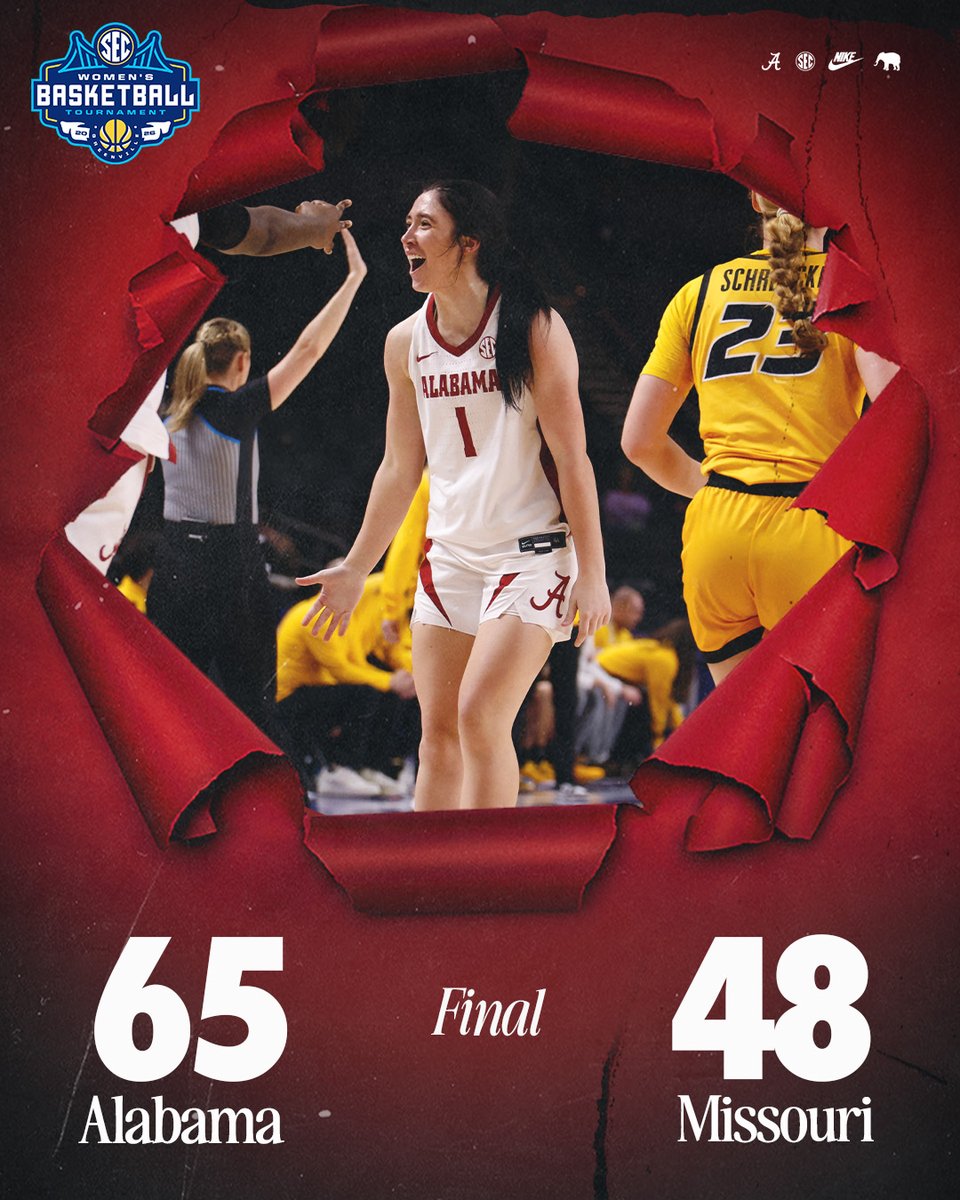 Alabama Women’s Basketball tweet media