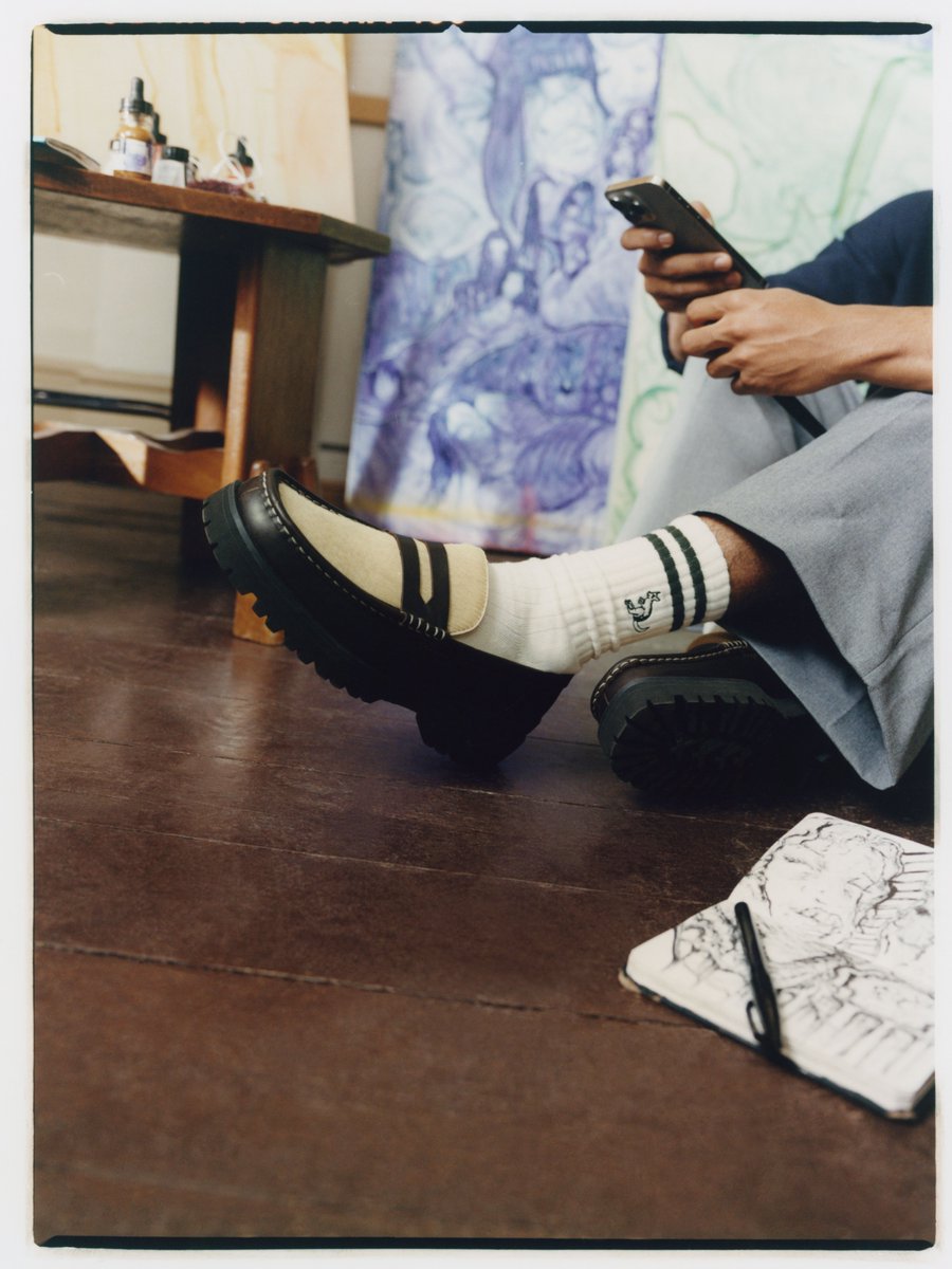 Clarks_JP's tweet photo. Clarks Originals "Yukoner Penny ユーコナーペニー”
超軽量ソール搭載のペニーローファー。
https://t.co/PmRJUqBf53