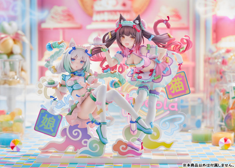 Nin_Nin_Game's tweet image. Sweet dreams with the Nekopara sisters 🍫🍦

Chocola and Vanilla arrive in their Dreamy Cute China outfits as beautiful 1/7 scale figures by Claynel, capturing their playful charm.
Order now 👉 bit.ly/4soqDzd

#Nekopara #Chocola #Vanilla #AnimeFigures #FigureCollectors