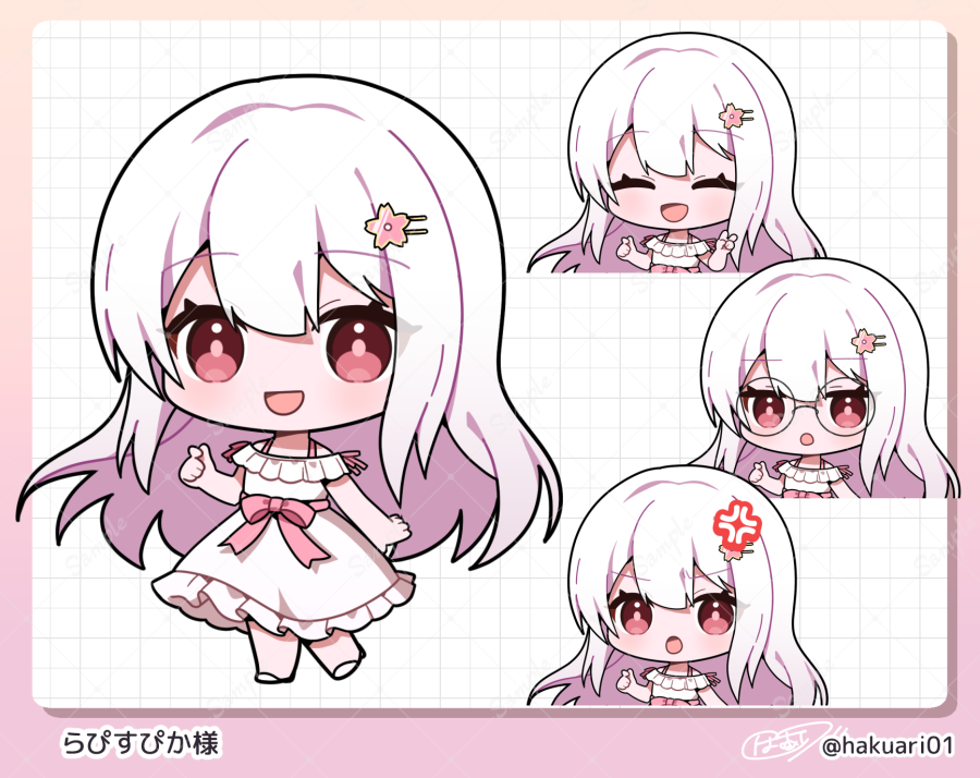 この度はデフォルメイラストを描かせて頂きました!よろしくお願いいたします～! 