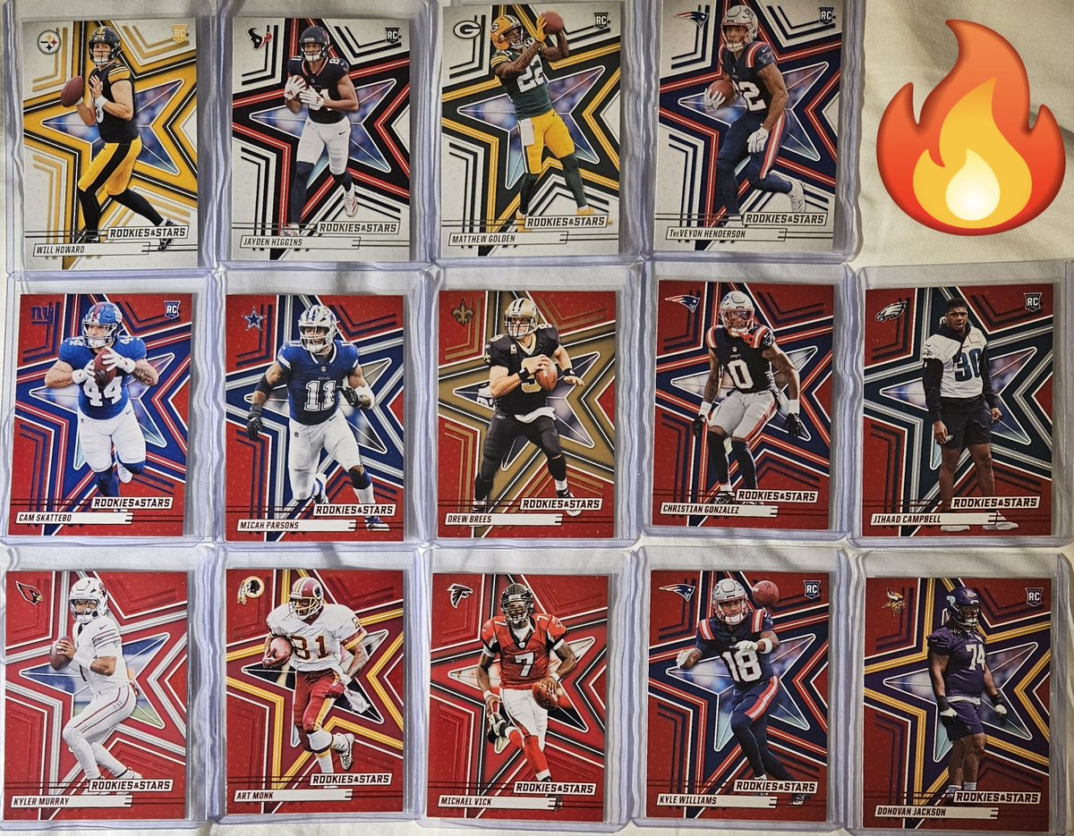 3bangerbreaks's tweet image. #Hits from the 2025 #Panini #Rookies &amp;amp; #Stars #Football #Random #Team #Break 

#TBBCrew #NFL #TBBBreakCredit #TBBReposts #tradingcards #thehobby