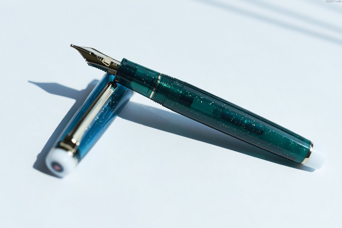 BUNGUBOXオリジナル万年筆Sanctuary Blueサンクチュアリブルー Bungubox Sanctuary Blue Sailor Professional Gear Fountain Pen: A