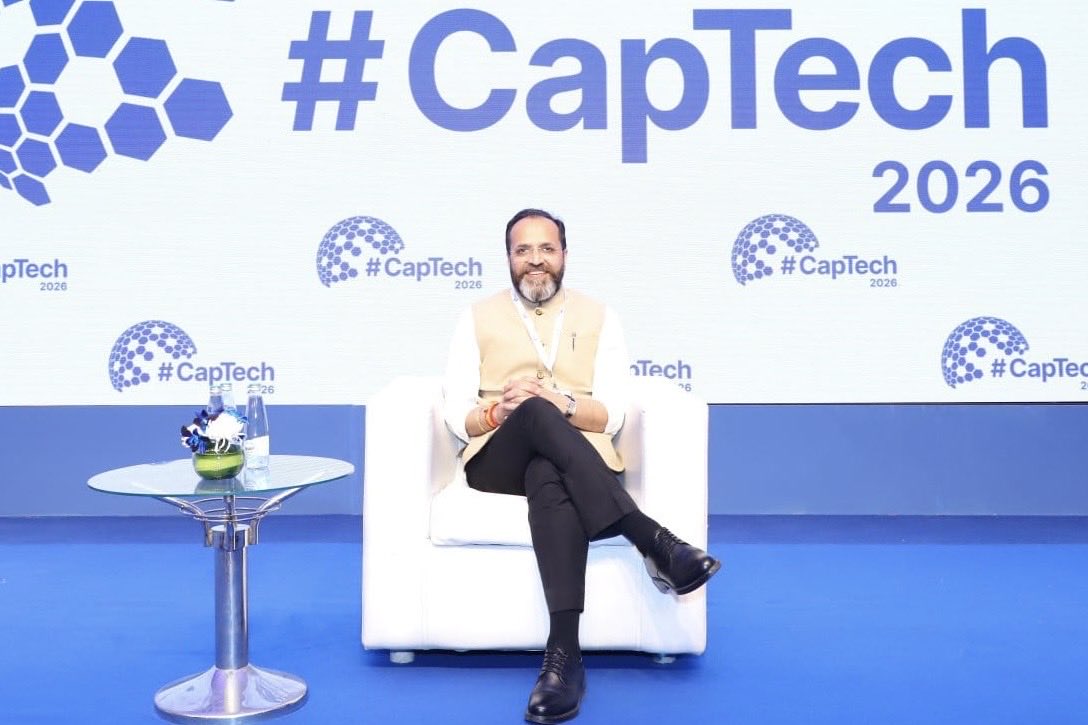 joharashwin's tweet photo. It was a privilege to participate in CapTech2026 in Mumbai last week.

Encouraging to see strong interest from investors across the world who are keen to understand the India story and be part of its growth journey.

There is a growing sense of optimism and a shared commitment to leverage collective strengths for mutual growth.

Capital and technology are critical enablers of security and growth, but what truly makes the difference is intent, trust, and the strength of the ecosystem that brings stakeholders together.

#IndiaGrowth #CapTech2026 #Investment #Innovation #GlobalPartnerships