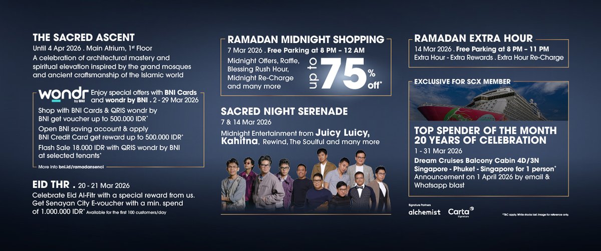 Senayan City tweet media