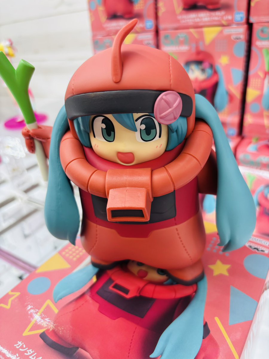 ⭐Part2⭐ ○ガンダム45周年×初音ミク シャアザクぐるみ【初音ミクVer