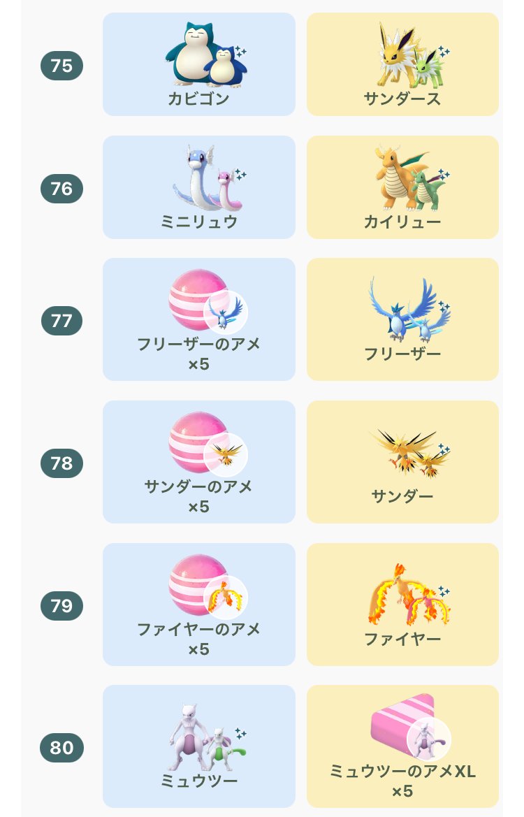 GOパス：ポケモン30周年イベント」の「追加のボーナスタスク」が登場し
