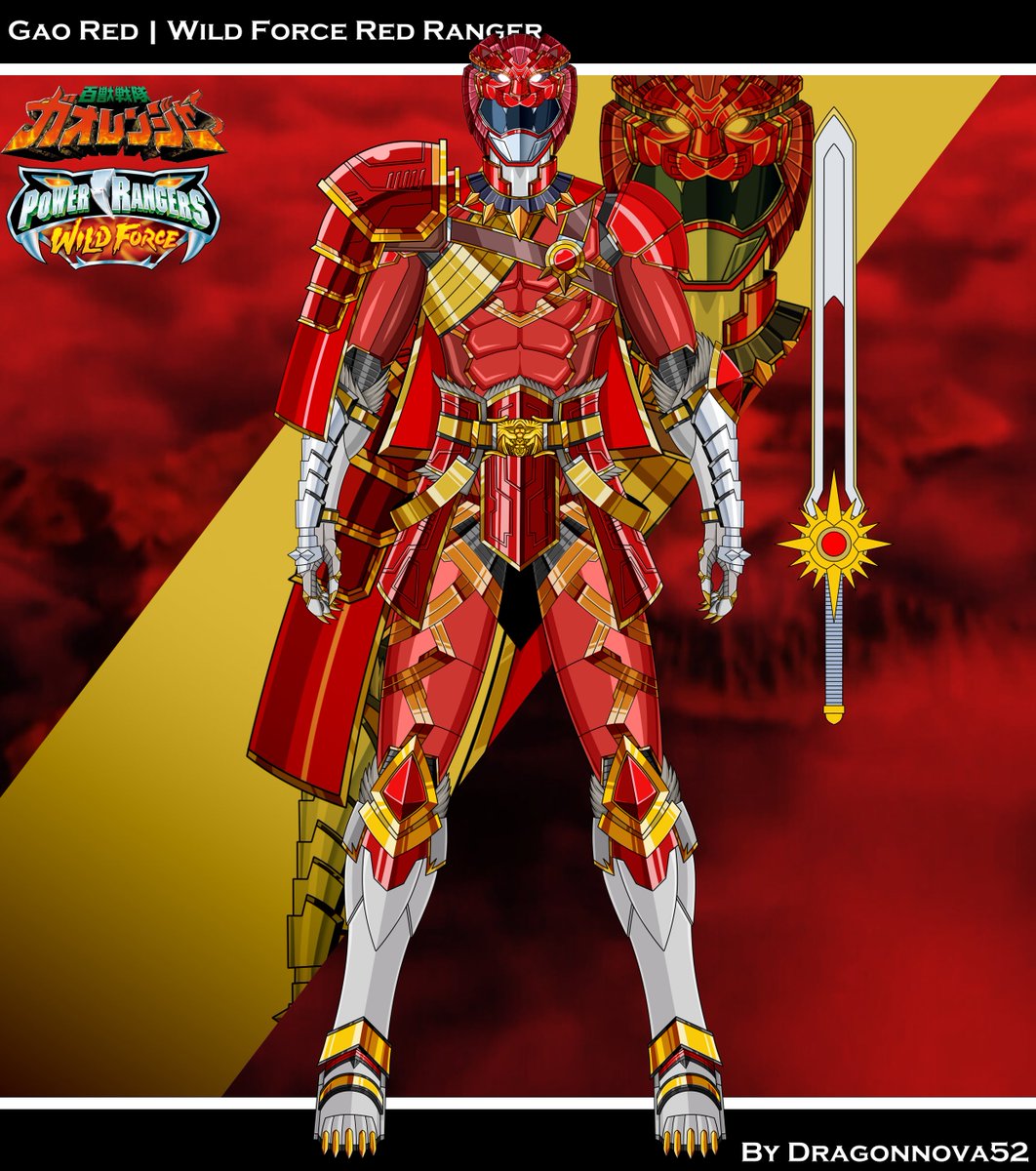 WF Red Ranger Animarium Armor Battlizer + Update for Red Ranger