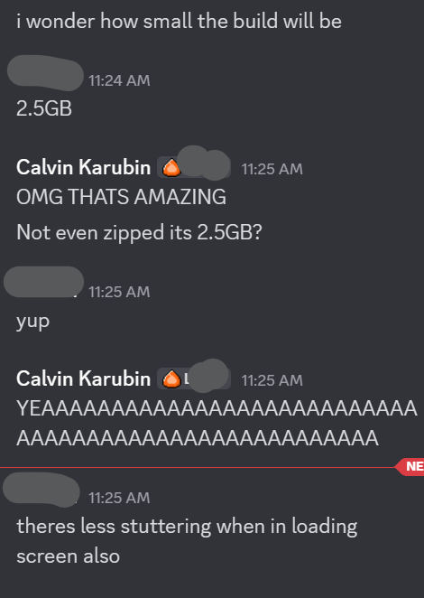 MY OPTIMIZATIONS WORKEDDDD
6GB > 2.5GB
AND IT RUNS SMOOTHER AAAAAAAAAA