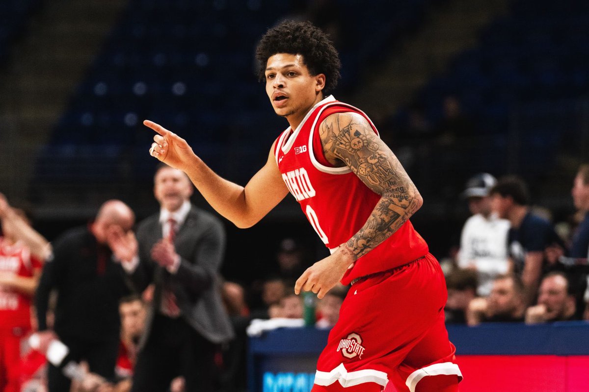 John Mobley Jr.’s 28 points propelled Ohio State’s historic performance in State College, beating Penn State 94-62.

Jake Diebler’s Buckeyes are peaking at the right time. 

🔗: tsilverbulletin.com/2026/03/ohio-s…