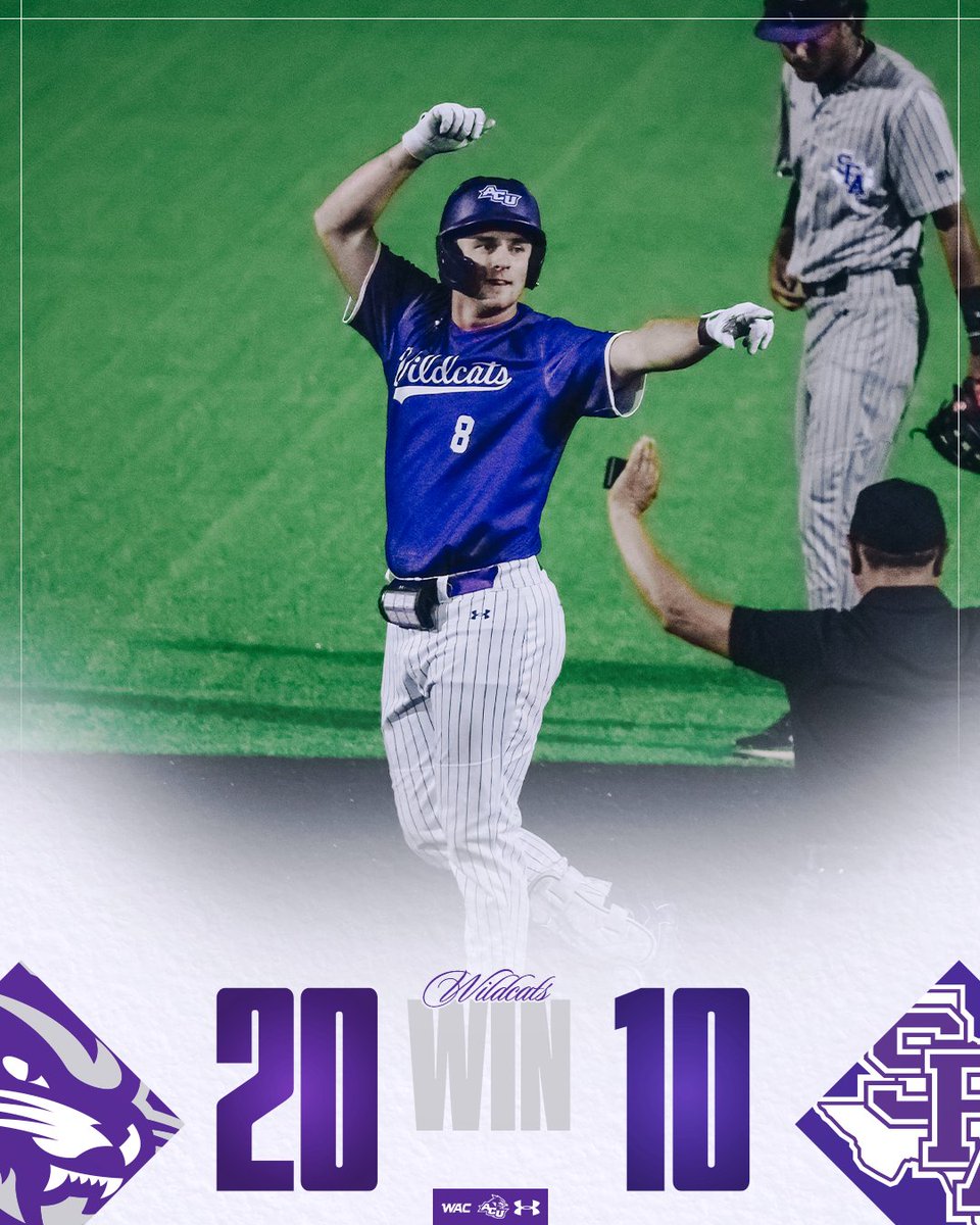 Emily_Moore2024's tweet photo. RT @ACU_Baseball: ‼️𝐖𝐈𝐋𝐃𝐂𝐀𝐓𝐒 𝐖𝐈𝐍‼️

Your Wildcats comeback and finish the game in 8️⃣

#ATO | #GoWildcats https://t.co/awujFNqKHQ