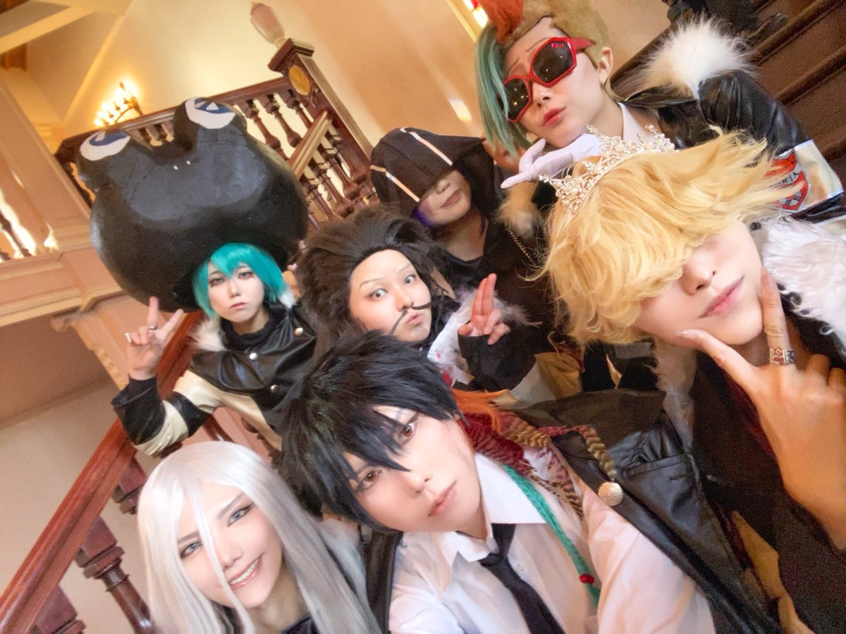 ※コスプレ

 #超死ぬ気で大型併せ0228

怒りんぼのボスさん🫶
アホのロン毛隊長さん🫶
堕王子さん🫶
変態クジャクオカマさん🫶
変態雷オヤジさん🫶

前任のマーモンさんも来てくれたんです…‼️😢💖うれしい…
(大好きなみなさんに暴言すみません🙏💦)
みんないてとっても幸せでした🥰
