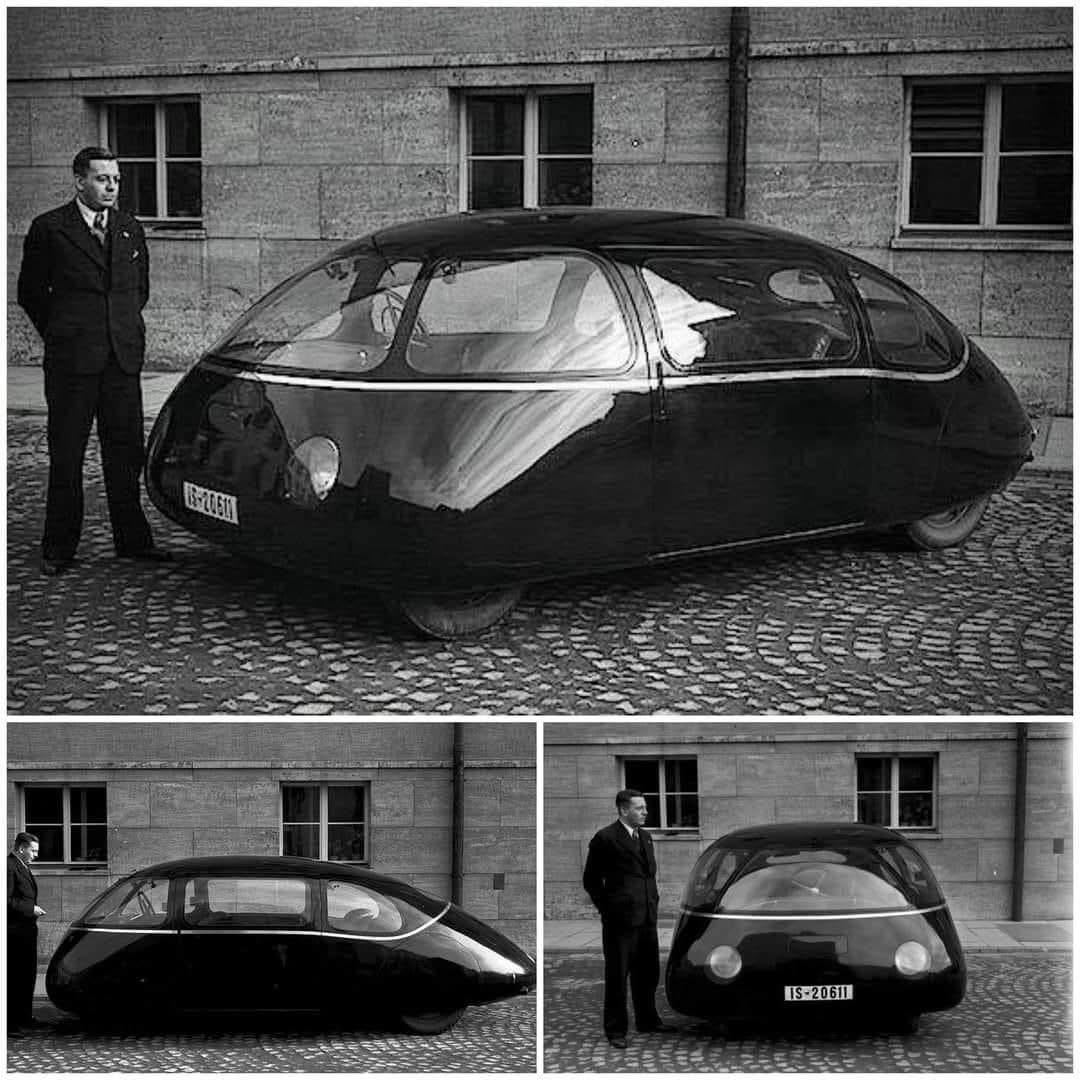 HistorylandHQ's tweet photo. The 1939 Schlörwagen was designed by German engineer Hans Schlör von Westhofen Dirmstein. https://t.co/LElN4EZhFC
